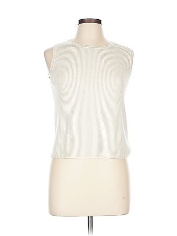Ellen Tracy Sleeveless Silk Top (view 1)
