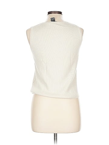Ellen Tracy Sleeveless Silk Top (view 2)