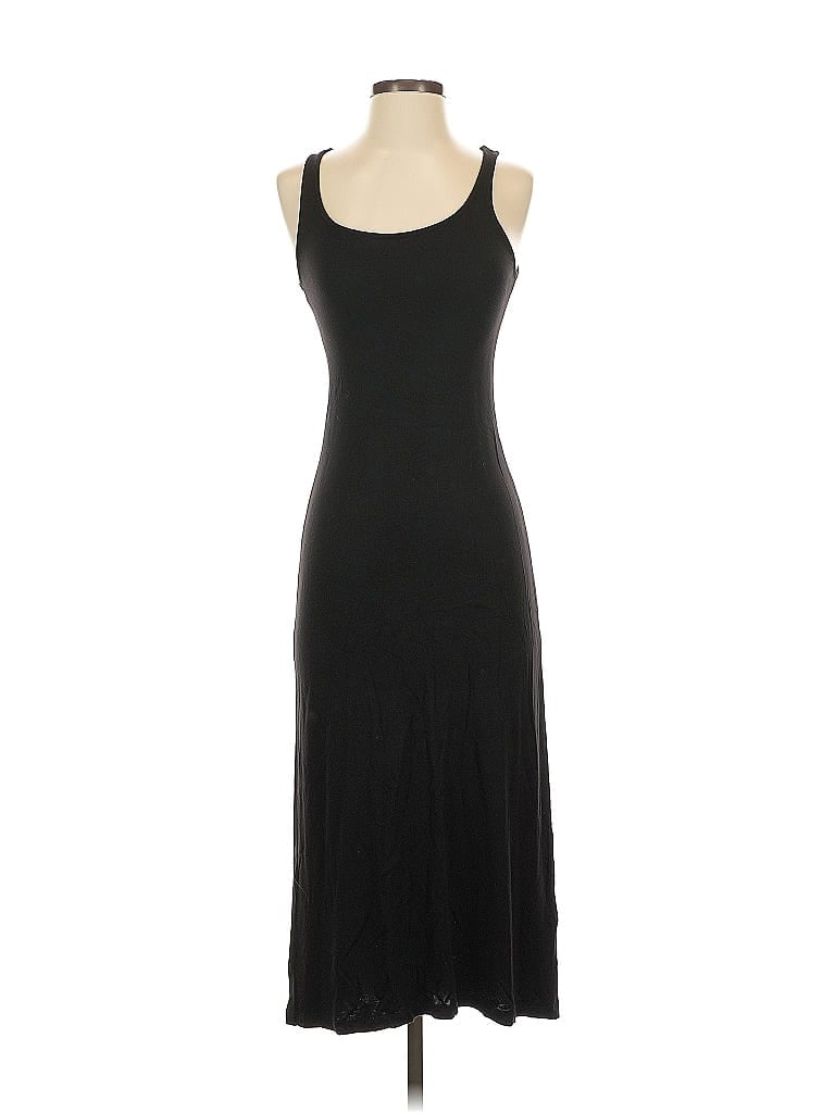 Pre-owned H&m Casual Dress In Black
