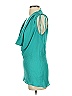 Robert Rodriguez 100% Silk Teal Sleeveless Blouse Size S - photo 4
