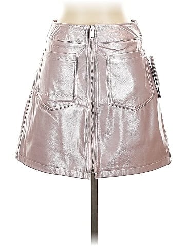 Tinseltown Faux Leather Skirt (view 1)