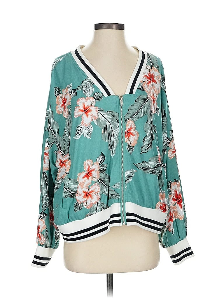 Pre-owned Cupcakes And Cashmere Blazer Jacket In Green