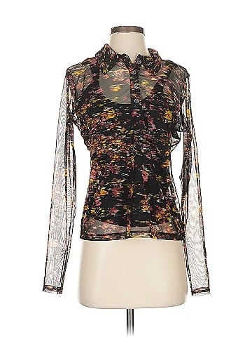 DKNY Jeans Long Sleeve Blouse (view 1)
