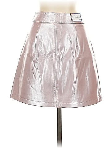 Tinseltown Faux Leather Skirt (view 2)