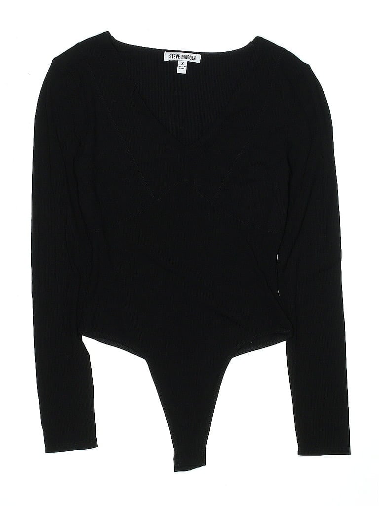 Pre-owned Steve Madden Bodysuit In Black
