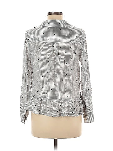 Maison Jules Long Sleeve Blouse (view 2)