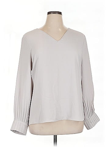 Ann Taylor Long Sleeve Blouse (view 1)