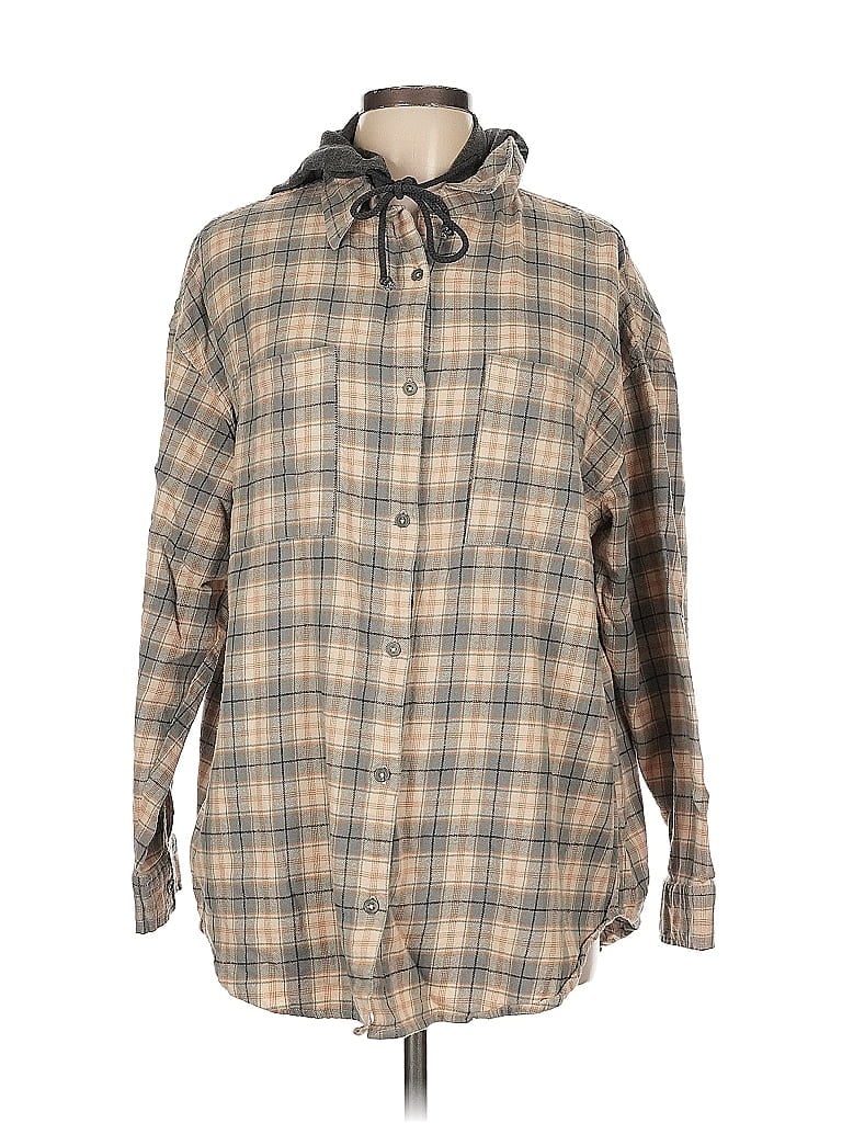 BKE 100% Cotton Tan Jacket Size L - photo 1