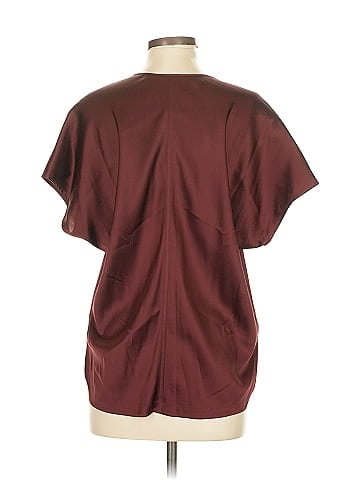 Eileen Fisher Short Sleeve Silk Top (view 2)