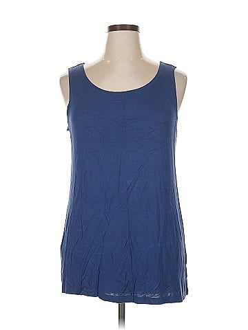 LOGO by Lori Goldstein Sleeveless T-Shirt (view 1)