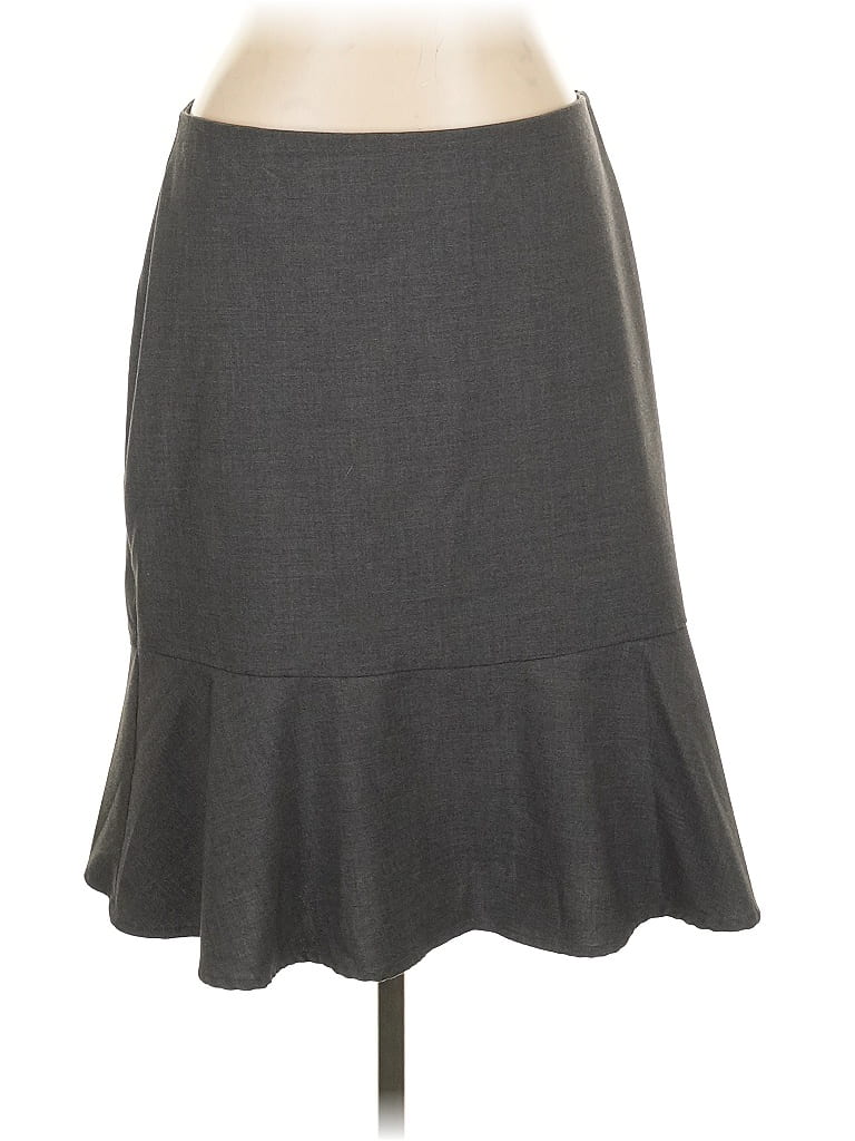 Pre-owned Worthington Formal Skirt In Gray
