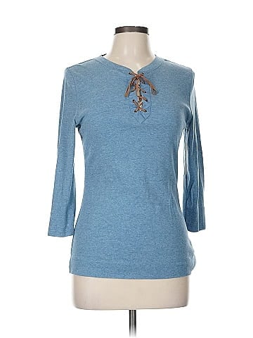 Lauren Jeans Co. 3/4 Sleeve Top (view 1)