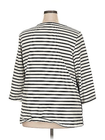 D&Co. 3/4 Sleeve Top (view 2)
