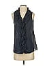 AK Anne Klein 100% Polyester Black Sleeveless Blouse Size S - photo 1