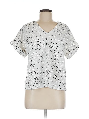 MELLODAY Short Sleeve Blouse (view 1)