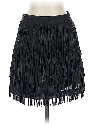 Alice + Olivia Leather Skirt (view 1)