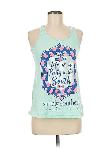 Simply Southern Sleeveless T-Shirt (view 1)