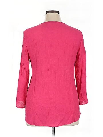 Notations 3/4 Sleeve Blouse (view 2)