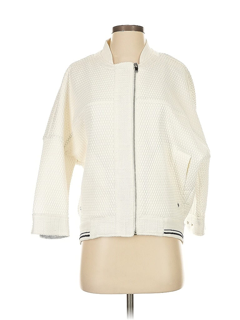 Basic House 100% Polyester Ivory Jacket Size XS - photo 1