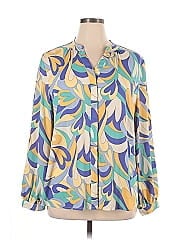 Belle By Kim Gravel Long Sleeve Blouse