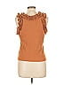 Porridge Brown Sleeveless T-Shirt Size L - photo 2