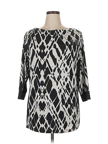 Liz Claiborne 3/4 Sleeve Blouse (view 1)