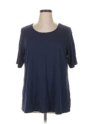 LOGO by Lori Goldstein Short Sleeve T-Shirt (view 1)