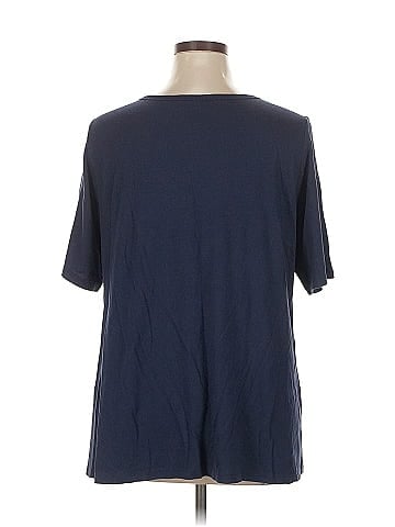 LOGO by Lori Goldstein Short Sleeve T-Shirt (view 2)