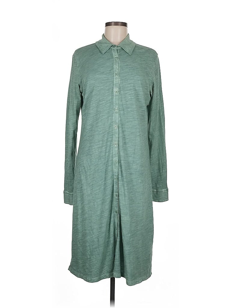 Peruvian Connection Green Casual Dress Size M - photo 1