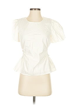 Scoop Short Sleeve Blouse