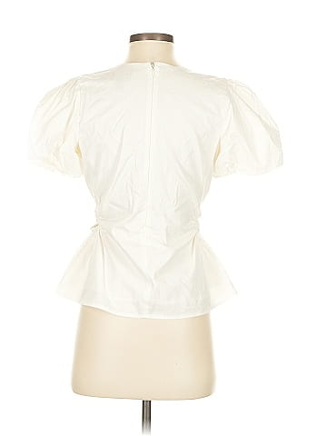 Scoop Short Sleeve Blouse (view 2)