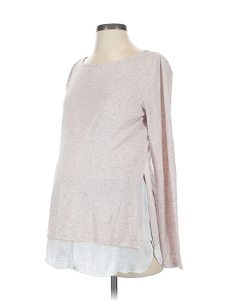 A Pea in the Pod Pink Long Sleeve Top Size S - photo 1