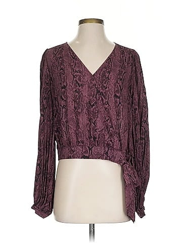 Cupcakes & Cashmere Long Sleeve Blouse (view 1)