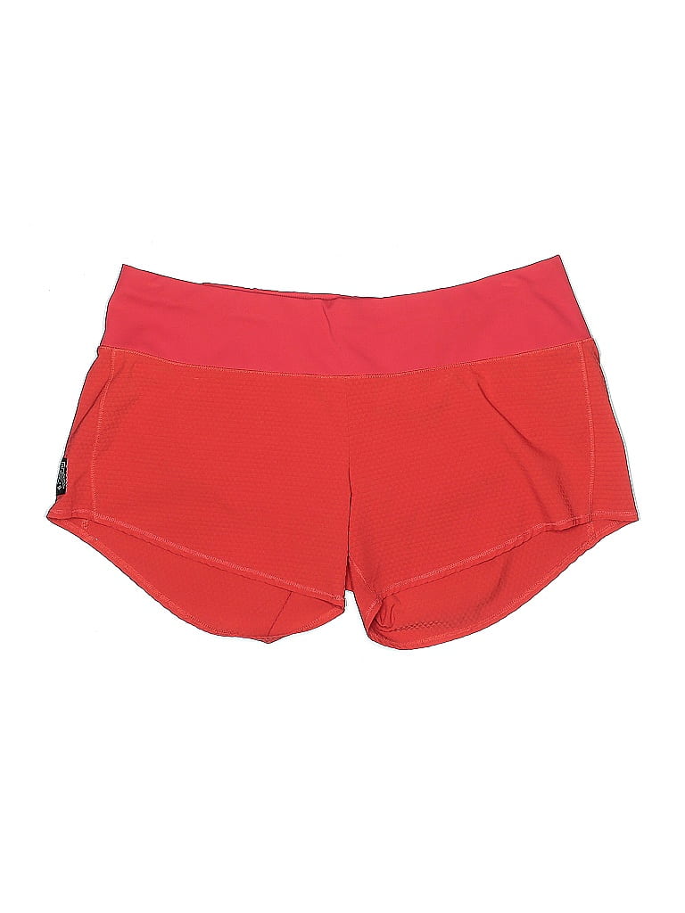 Oiselle Color Block Red Athletic Shorts Size 12 - photo 1