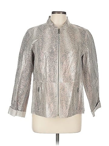 Chico's Leather Jacket (view 1)