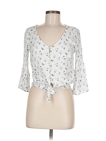 Hollister 3/4 Sleeve Blouse (view 1)