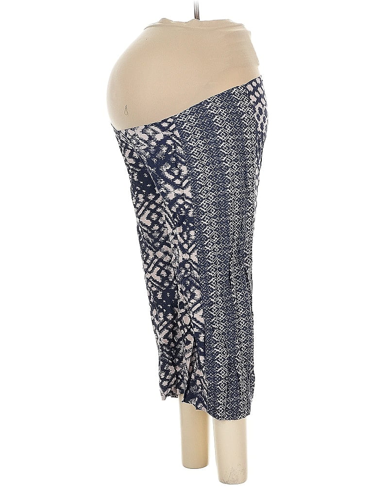 A Pea in the Pod 100% Rayon Blue Leggings Size M - photo 1