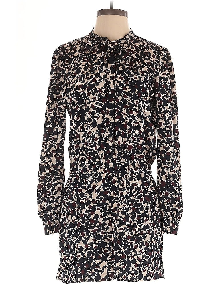 Pre-owned Ann Taylor Loft Romper In Black