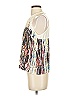 Floreat 100% Viscose Ivory Sleeveless Blouse Size 2 - photo 4