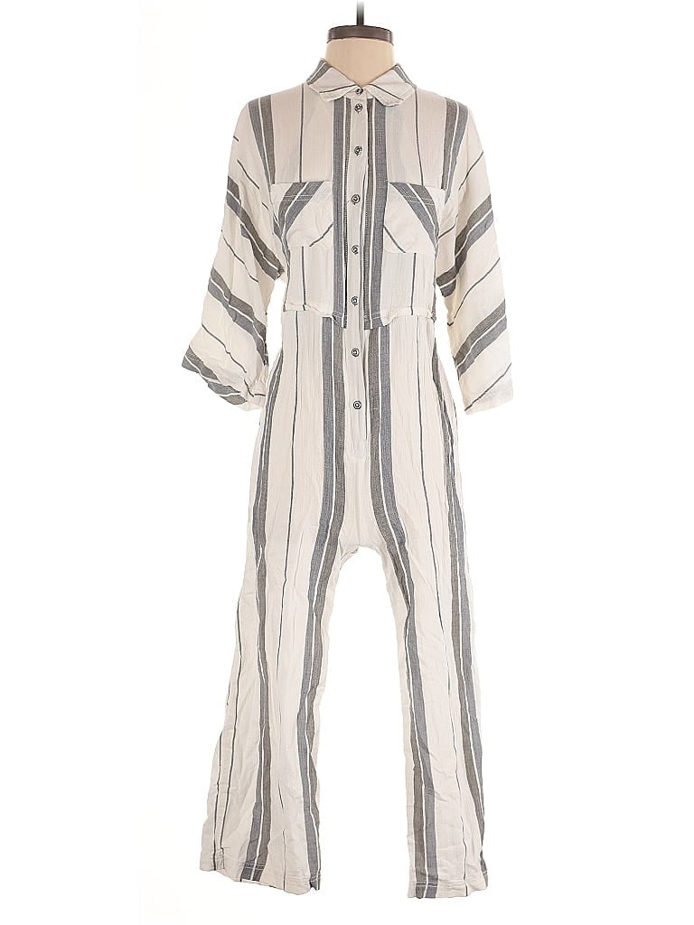 Pre-owned Free People Jumpsuit In Gray
