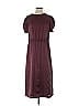 Sea New York Solid Burgundy Casual Dress Size S - photo 1