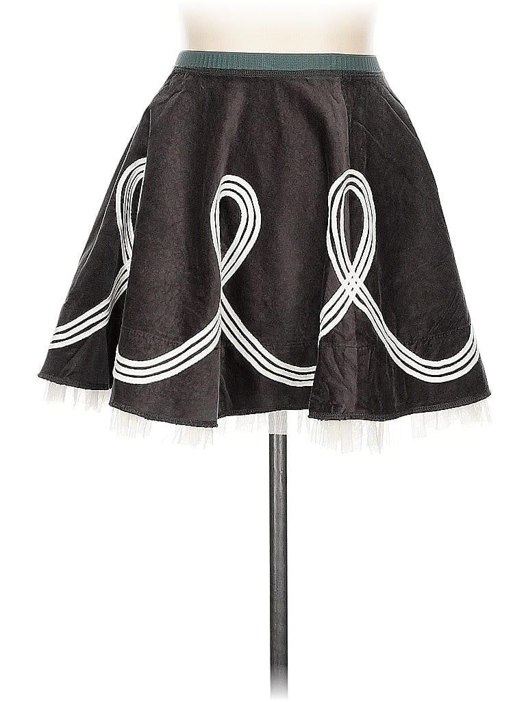 Pre-owned Assorted Brands Casual Skirt In Gray