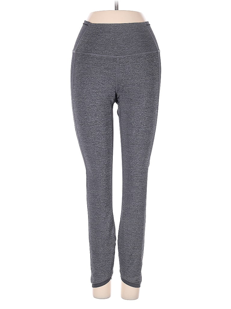 Pre-owned Lululemon Athletica Active Pants In Gray