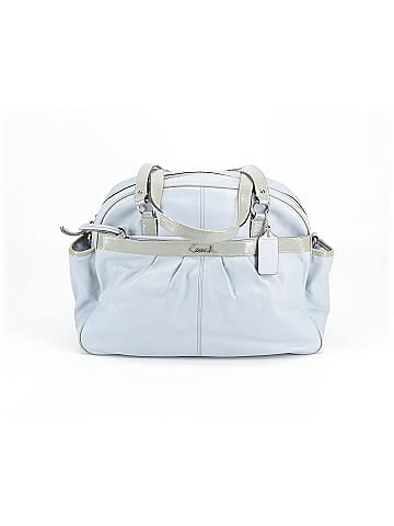 Coach Factory Leather Satchel (view 1)