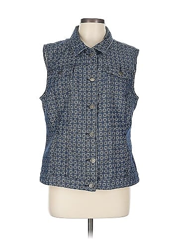 Christopher & Banks Denim Vest (view 1)