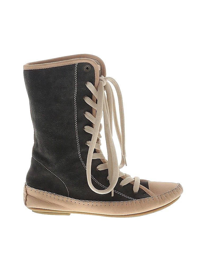 See By Chloé 100% Leather Gray Boots Size EU 36 - photo 1