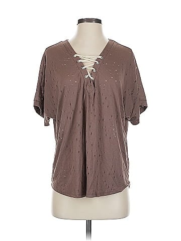 BKE Short Sleeve Blouse (view 1)