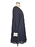 Gracia 100% Polyester Gray Long Sleeve Blouse Size S - photo 3