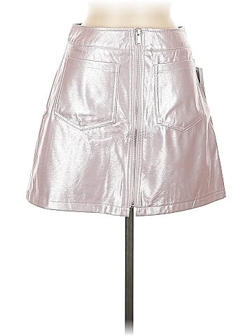 Tinseltown Faux Leather Skirt (view 1)