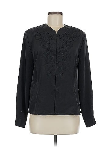 Christie & Jill Long Sleeve Blouse (view 1)